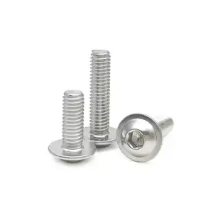 China manufacture custom security torx screw countersunk torx head screw bolt fastener m2 m8 stainless steel button torx screw