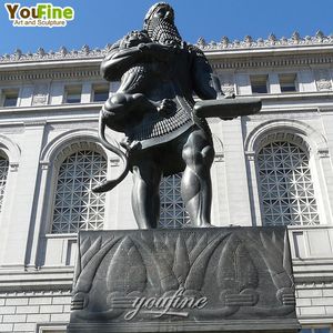 Estatuas de bronce asirio de fundición griega clásica al aire libre de tamaño Llife - Product Image 3