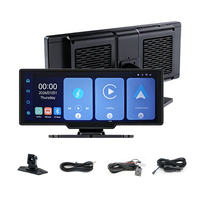 Écran CarPlay OEM 10,26 pouces sans fil, Android Auto, Mirror Link, caméra de recul, FM, Bluetooth, GPS, écran tactile pour voiture universelle