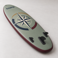 Planche à pagaie gonflable stable avec tapis antidérapant et kit complet pour les vacances à la plage, les excursions en lac et le plaisir en famille