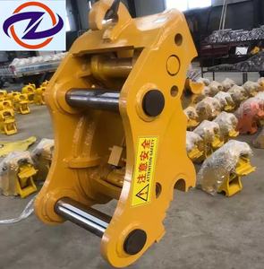 Acoplador rápido hidráulico accesorio de excavadora de enganche rápido certificado CE para excavadora de <span class=keywords><strong>4</strong></span> -- 7 toneladas precio competitivo de fábrica OEM - Product Image 2