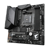 廉价技嘉 B550M-AORUS-PRO-P M-ATX 主板支持 AMD B550 Ryzen 3000/5000 CPU DDR4 台式机主板，带显示 HDMI 端口