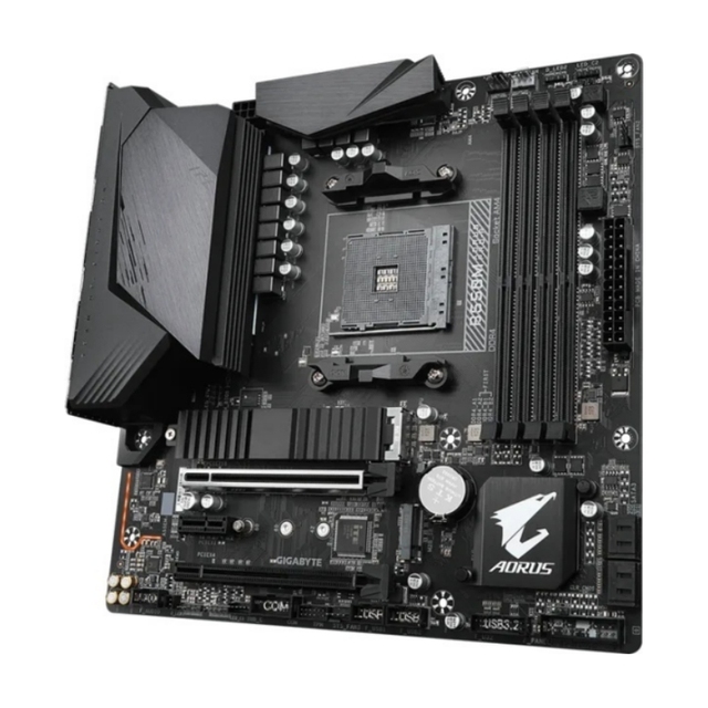 Cheap GIGABYTE B550M-AORUS-PRO-P M-ATX Support AMD B550 Ryzen 3000/5000 CPU DDR4 Desktop Motherboard with Display HDMI Ports