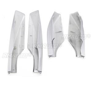 4 Piezas de Cubiertas Protectoras Negras y Plateadas de ABS para Rieles de Techo para TOYOTA RAV4 2007 2008 2009 2010 2011 2012 - Product Image 3
