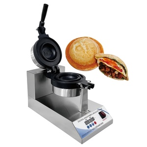 Piastra per Waffle Digitale 1200W con Taglierina Laterale, Antiaderente, Tecnologia di Riscaldamento Rapido 100mm, Grande Formato, Garanzia 1 Anno per Fast Food e Hamburger - Product Image 6