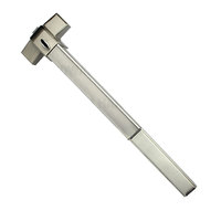 Serrure de porte coupe-feu en acier inoxydable 304 pour évacuation d'urgence, dispositif de sortie à barre tactile pour porte de sécurité