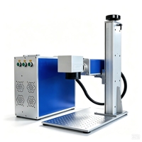 Machine de marquage laser à fibre de type split ELG 20W-50W, marquage profond CNC, garantie 2 ans, pour bijoux en or et argent, pièces en aluminium