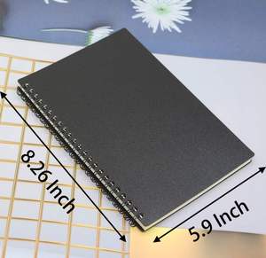 High Quality Wholesale A5 College Ruled Hardcover Spiral Binding 70-80gsm Paper <b>Journal</b> Daily Notebook Customized Logo for Gift - Product Image 2