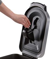 Conteneur de stockage pour aliments pour animaux, nourriture pour chats et graines pour oiseaux, couvercle hermétique sans BPA, bac à nourriture pour animaux en acier inoxydable brossé