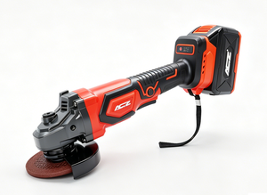 21V 100mm Akülü Açılı Taşlama Makinesi 10000 RPM Fırçasız Motor Kaydırmalı Anahtar 3.0/4.0Ah Ağır Hizmet Tipi Taşlama Diski - Product Image 2