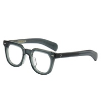 Nouvelles montures de lunettes photochromiques vintage en acétate épais de forme irrégulière avec verres en résine pour femmes, haute puissance