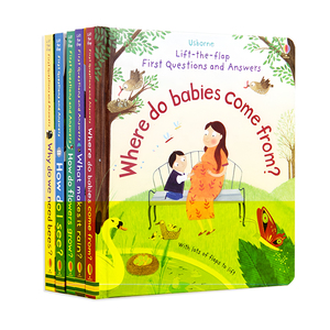 Libro de <span class=keywords><strong>Preguntas</strong></span> y Respuestas para Niños con Solapas para Levantar, Impresión de Libros Educativos en Inglés para el Aprendizaje Infantil - Product Image 1