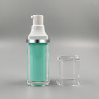Nouvelle Bouteille Pompe Cosmétique de Luxe 2026 pour Lotion et Crème, 15ml 30ml 50ml, Flacon Airless avec Marquage à Chaud pour Shampoing, en PPWR