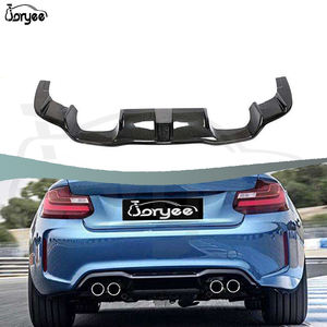 Joryee, difusor de parachoques trasero de fibra de carbono, Kit de carrocería de alerón, pieza de coche para <span class=keywords><strong>BMW</strong></span> F87 M2 M2C Coupe 2016-2020 <span class=keywords><strong>2017</strong></span> 2018, accesorio de afinación - Product Image 2