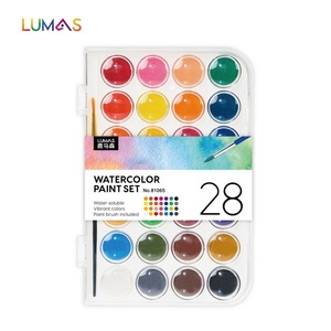 Sơn màu nước rắn 16C đặt trong tay áo giấy - Product Image 5