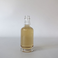 Bouteille en verre de 750 ml pour whisky et spiritueux avec base solide et design de col unique – Bouteilles en verre pour brandy et cognac