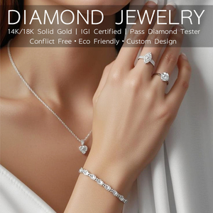 <span class=keywords><strong>Bracciale</strong></span> Tennis di Lusso in Oro Giallo 14k/16k/18k con Diamanti Coltivati in Laboratorio per Donna e Uomo - Regalo Festa della Mamma - Product Image 6