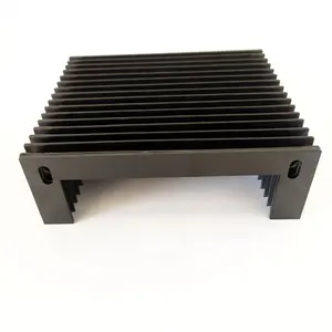 Black U shape linear guide rail bellows cover