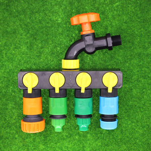 DaringFish Moderne Technische Kunststof Draadkraan Rood/Zwart Landbouwkas Tuinbesproeiing Druppelbevloeiing Benodigdheden - Product Image 2