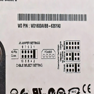 อัลตราซาวด์ - ฮาร์ดไดรฟ์ IDE ขนาด 160GB สำหรับ P/N WD1600AVBB-63SYA0 - Product Image 3