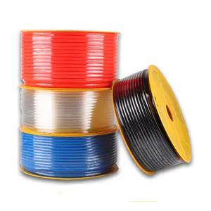 Cg bobina de mola colorida espiral poliuretano plástico pu tubo pneumático