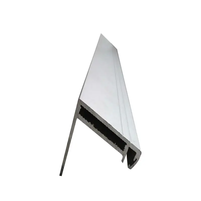 Metal powder coating black white silver ground mounting solar panel frame aluminum profile