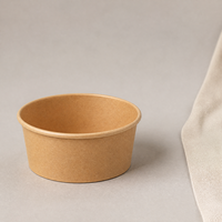 Bols en papier kraft pour la vente à emporter, vente en gros, jetables, biodégradables, compostables, bols alimentaires pour la restauration, la vente au détail