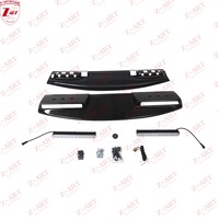 Aileron de toit avant en fibre de carbone sèche Z-ART 2020 plus avec éclairage LED, pièces de rechange extérieures pour Land Rover Defender