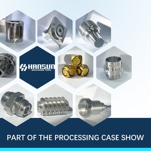 HANSUN Dual Spindle Dual Turret High Torque CNC <b>Metal</b> <b>Machine</b> Lathe Medium Duty Processing Torno CNC HTS10-DIIY - Product Image 3