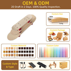 Professioneller Hersteller für Individuelle DIY-Graffiti-Malerei Holz-Kinder-Skateboards mit CE EN71 und CPC - Product Image 4