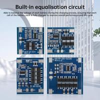 Carte de protection de la batterie au lithium 3S 18650 BMS 15A/20A/25A/30A 11.1V 12.6V Circuit d'égalisation de protection contre les surcharges/décharges