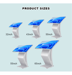 Qtenboard 32 43 55 65 inch tự phục vụ kỹ thuật số tương tác kiosk với <span class=keywords><strong>LCD</strong></span> hiển thị cho ngân hàng khách sạn thư viện - Product Image 6