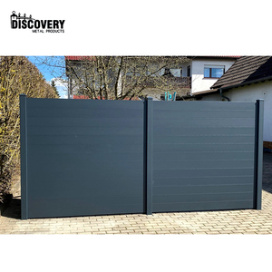 Clôture <span class=keywords><strong>de</strong></span> <span class=keywords><strong>jardin</strong></span> <span class=keywords><strong>France</strong></span> décorative en aluminium sur mesure PVC <span class=keywords><strong>de</strong></span> confidentialité pour <span class=keywords><strong>jardin</strong></span> - Product Image 2