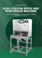 Commerciële appel- en perenhuid verwijderingsmachine, multifunctionele ronde fruit schilmachine voor appels, peren, tomaten en kiwi's.