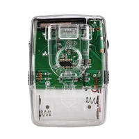 Mini radio portable transparente rétro, double bande FM/AM, récepteur de tuning, voyage, randonnée, prison, bureau, personnalisable