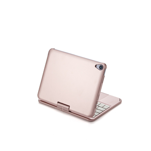 เคสแท็บเล็ตคีย์บอร์ดแบบทัชแพดแบบไร้สายหมุนได้360องศาสำหรับ <span class=keywords><strong>iPad</strong></span> Mini A17 <span class=keywords><strong>Pro</strong></span> 8.3นิ้วสีโรสโกลด์2024นิ้ว - Product Image 5