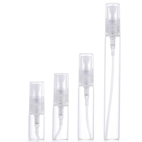 Flacon Échantillon en Verre pour Parfum, Mini Vaporisateur Brumisateur, Vente en Gros (2ml, 3ml, 5ml, 10ml) avec Pompe en Plastique