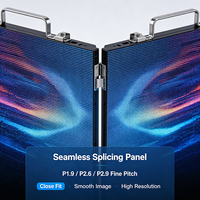 Panneau d'écran mural sans soudure en gros avec mécanisme de verrouillage rapide pour location, installation fixe, scène, événement, magasin de détail, animation