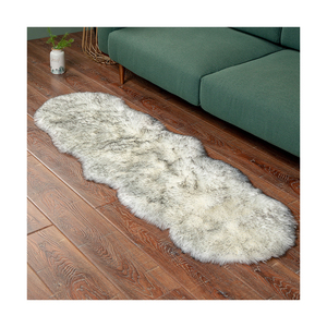Tapis antidérapant en fausse peau de mouton de bonne qualité - Product Image 6