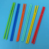 Paille à boire biodégradable en plastique écologique jetable de PLA