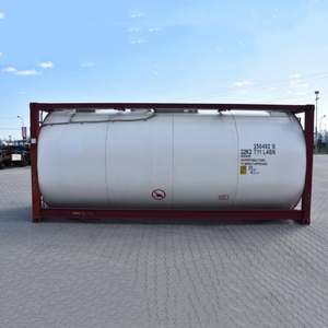 Réservoir de stockage de <span class=keywords><strong>gaz</strong></span> en acier inoxydable personnalisable, de taille moyenne à grande, conteneur ISO de 30 pieds R32 pour le stockage de réfrigérant - Product Image 2