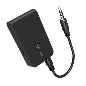 BT-6 Stereo 3.5 Nirkabel Bluetooth Receiver Transmitter Adaptor untuk Mobil Musik Audio AUX A2dp untuk Headphone Receiver Jack