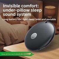 YJ16 Mini-haut-parleur de sommeil sous oreiller pour V5.3, batterie intégrée, chargement Type-C, son stéréo, fonction d'appel, respectueux des oreilles