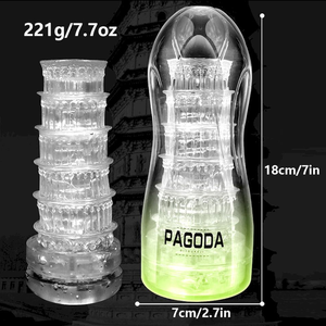 จิ๋มกระป๋องเซ็กซ์ทอยสำหรับผู้ใหญ่ถ้วยเซ็กซ์ทอยแรงดันอากาศดีไซน์ใหม่ - Product Image 6