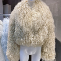 Manteaux en fourrure de mouton de Mongolie véritable pour femmes, mode d'hiver, vestes en fourrure de mouton naturelle de luxe, gardent au chaud, manteau en fourrure de Mongolie pour femmes