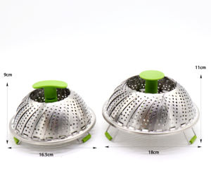 <span class=keywords><strong>Vaporera</strong></span> de acero inoxidable de buen agarre con mango <span class=keywords><strong>extensible</strong></span> - Product Image 4