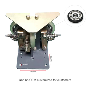 Galets de guidage d'ascenseur 125 mm pour ascenseurs de passagers, système de sécurité optimal, vente directe usine - Product Image 2