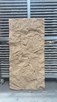 Panneaux muraux en fausse pierre PU Surface solide intérieure en mousse de polyuréthane Feuille de revêtement mural en PU imperméable