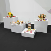 Support de table à dessert créatif, support pour repas froid, pause thé, gâteau, snack, présentoir acrylique pour buffet et aliments