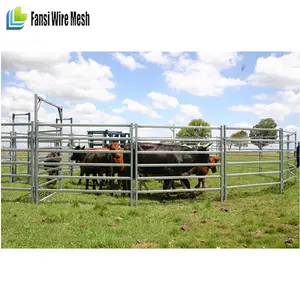 high quality galvanized steel livestock cattle fencing panels professional supplies